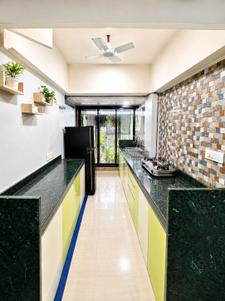 Kitchen Image of 520 Sq.ft 1 BHK Apartment / Flat for sale in Kalewadi Dhobi Ghat, Parel Mumbai for Rs. 13000000