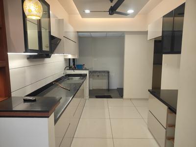 Kitchen Image of 1850 Sq.ft 3 BHK Apartment / Flat for rent in Chhani Vadodara for Rs. 36000
