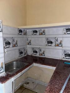 Kitchen Image of 400 Sq.ft 1.5 BHK Builder Floor for rent in Yashoda Nagar Kanpur for Rs. 5000