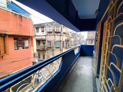 Balcony Image of 485 Sq.ft 1 BHK Independent House for rent in Kankurgachi Kolkata for Rs. 14000