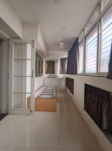 Balcony Image of 1200 Sq.ft 2 BHK Apartment / Flat for rent in Ganga Dham Pune for Rs. 45000