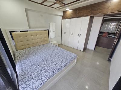 Bedroom Image of 1663 Sq.ft 3 BHK Apartment / Flat for sale in Shreem Gini Lake Gardenz, Makarba Ahmedabad for Rs. 8500000