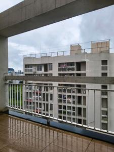 Bedroom Three Image of 1378 Sq.ft 3 BHK Apartment / Flat for rent in Tathawade Pune for Rs. 37000