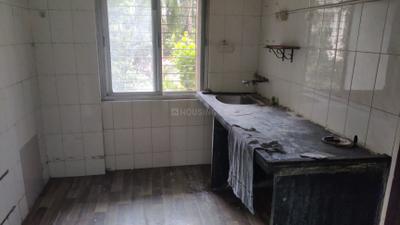 Kitchen Image of 590 Sq.ft 1 BHK Apartment / Flat for rent in Shree Kanchan Janga CHS, Kopar Khairane Navi Mumbai for Rs. 31000