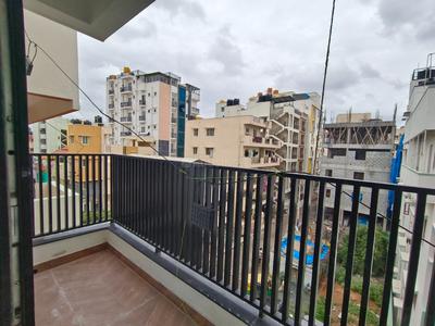 Balcony Image of 600 Sq.ft 1 BHK Builder Floor for rent in Kartik Nagar Bengaluru for Rs. 30000