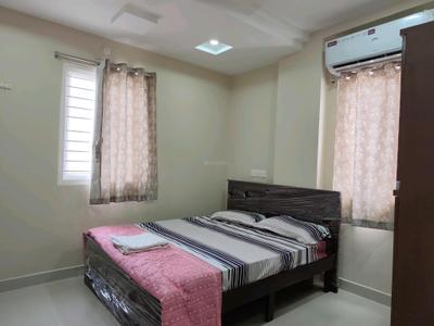 Bedroom Image of 1500 Sq.ft 1 RK Apartment / Flat for rent in Infocity Emerald, Hafeezpet Hyderabad for Rs. 17999