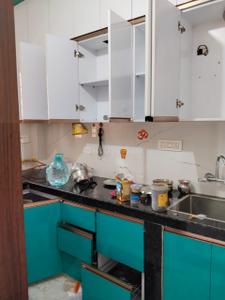 Kitchen Image of 700 Sq.ft 1.5 BHK Independent House for rent in Beta I Greater Noida for Rs. 20500