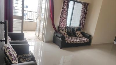 Living Room Image of 1050 Sq.ft 2 BHK Apartment / Flat for rent in Essen Shonest Towers, Wakad Pune for Rs. 29000