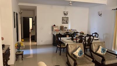 Hall Image of 2350 Sq.ft 3 BHK Apartment / Flat for rent in ATS Casa Espana, Bar Majra Mohali for Rs. 46000