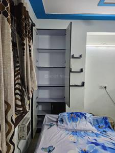 Bedroom Image of 250 Sq.ft 1 RK Apartment / Flat for rent in Mahipalpur New Delhi for Rs. 13000
