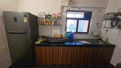 Kitchen Image of 850 Sq.ft 2 BHK Apartment / Flat for rent in Magnolia Enclave, Powai Mumbai for Rs. 80000