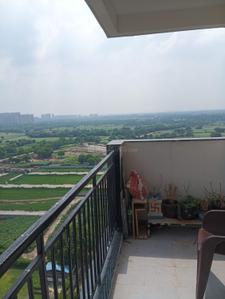 Balcony Image of 605 Sq.ft 2 BHK Apartment / Flat for rent in Pareena Om Apartments, Sector 112 Gurgaon for Rs. 37000