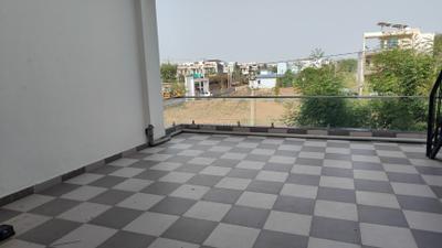 Terrace Image of 1500 Sq.ft 2 BHK Builder Floor for rent in Hajiwala Jaipur for Rs. 15000
