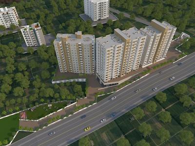 Image of 805 Sq.ft 2 BHK Apartment / Flat for sale in Maitree Mega City, Dhayari, Pune for Rs. 4500000