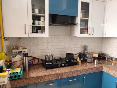Kitchen Image of 895 Sq.ft 2 BHK Apartment / Flat for sale in Migsun Green Mansion, Surajpur Greater Noida for Rs. 6139000