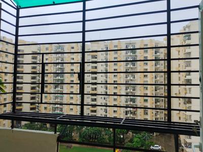 Balcony Image of 1500 Sq.ft 3 BHK Apartment / Flat for rent in Alaknanda Enclave, Jaitikhera Lucknow for Rs. 28000