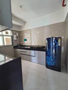 Kitchen Image of 689 Sq.ft 2 BHK Apartment / Flat for rent in Vaibhavlaxmi Queens Glory, Chembur Mumbai for Rs. 80000