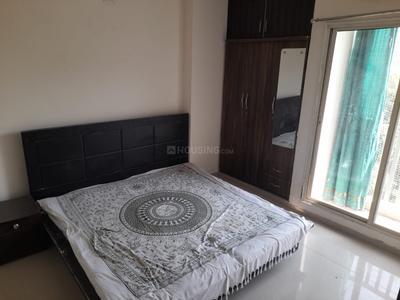 Bedroom Image of 1340 Sq.ft 2 BHK Apartment / Flat for rent in Kalp Pavitra, New Gotri Vadodara for Rs. 18000