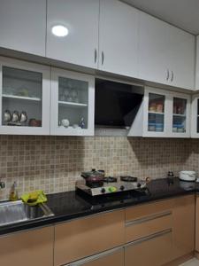 Kitchen Image of 1050 Sq.ft 2 BHK Apartment / Flat for rent in Sattva Park Cubix Phase 1, Devanahalli Bengaluru for Rs. 32000