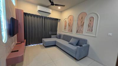 Bedroom Image of 1214 Sq.ft 2 BHK Apartment / Flat for rent in Adani Aster Neo, Shantigram Ahmedabad for Rs. 40000