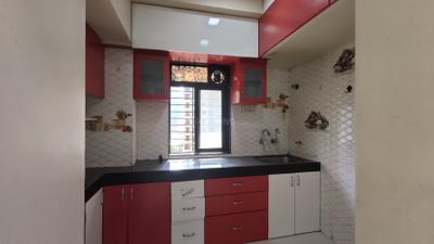 Kitchen Image of 580 Sq.ft 1 BHK Apartment / Flat for rent in Raunak City, Kalyan West Kalyan for Rs. 16000