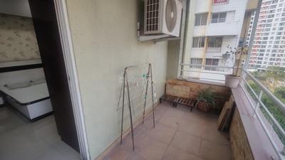 Balcony Image of 1550 Sq.ft 3 BHK Apartment / Flat for rent in Raj Heramba Venkatesh Imperia, Punawale Pune for Rs. 40000