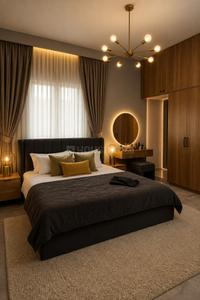 Bedroom Image of 1200 Sq.ft 2 BHK Apartment / Flat for sale in Pottammal Kozhikode for Rs. 8000000