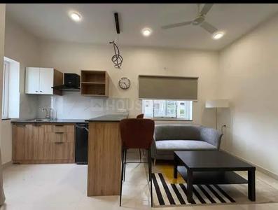 Kitchen Image of 900 Sq.ft 1 BHK Apartment / Flat for rent in Banjara Hills Hyderabad for Rs. 13500