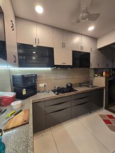 Kitchen Image of 4000 Sq.ft 4 BHK Villa for rent in Sangani Signature Bungalows, Thaltej Ahmedabad for Rs. 100000