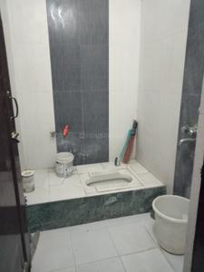 Bathroom Image of 1000 Sq.ft 1 BHK Builder Floor for rent in Limbodi Indore for Rs. 12000