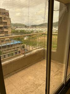 Balcony Image of 875 Sq.ft 2 BHK Apartment / Flat for sale in Nalasopara West Nala Sopara for Rs. 4000000