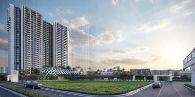 Image of 750 Sq.ft 2 BHK Apartment / Flat for sale in Raymond The Address By GS Tower 3, Sion, Mumbai for Rs. 21100000