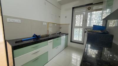 Kitchen Image of 1200 Sq.ft 2 BHK Apartment / Flat for sale in L And T Seawoods Residences Phase I, Seawoods Navi Mumbai for Rs. 25200000