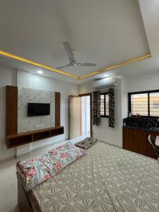 Bedroom Image of 1000 Sq.ft 1 RK Apartment / Flat for rent in Mahalakshmi Nagar Indore for Rs. 12500