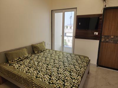 Bedroom Image of 440 Sq.ft 1 RK Apartment / Flat for rent in Ghat Ki Guni Jaipur for Rs. 17000