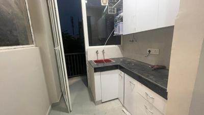 Kitchen Image of 700 Sq.ft 1 RK Builder Floor for rent in Sector 57 Gurgaon for Rs. 25000