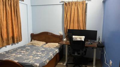 Bedroom Image of 1050 Sq.ft 2 BHK Apartment / Flat for rent in Magarpatta Iris, Magarpatta City Pune for Rs. 37000