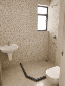 Bathroom Image of 751 Sq.ft 2 BHK Apartment / Flat for sale in Oswal Orchard 126, Agarpara Kolkata for Rs. 8000000