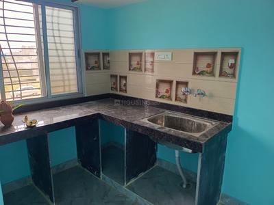 Kitchen Image of 1200 Sq.ft 1 BHK Independent House for rent in Colour Mahadev Vatika, Changurabhata Raipur for Rs. 7000