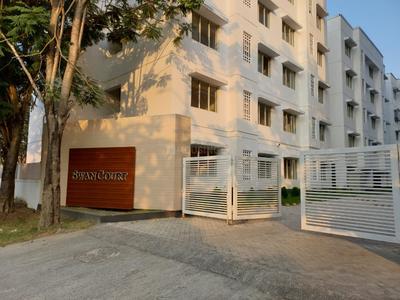 Image of 563 Sq.ft 1 BHK Apartment / Flat for rent in Bengal Swan Court, New Town, Kolkata for Rs. 13000
