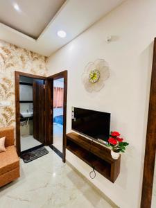 Hall Image of 654 Sq.ft 1 BHK Apartment / Flat for rent in Vijay Nagar Indore for Rs. 18000