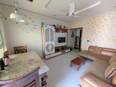 Hall Image of 650 Sq.ft 1 BHK Apartment / Flat for rent in Godrej Infinity, Mundhwa Pune for Rs. 33000