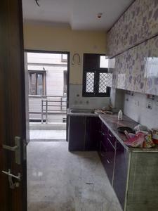 Kitchen Image of 500 Sq.ft 1 BHK Builder Floor for rent in Preet Vihar New Delhi for Rs. 12000