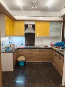 Kitchen Image of 2100 Sq.ft 3 BHK Independent House for rent in Hauz Khas New Delhi for Rs. 140000