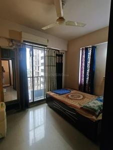 Bedroom Image of 646 Sq.ft 1 BHK Apartment / Flat for rent in Applewoods Satyesh Residency, Shela Ahmedabad for Rs. 19000