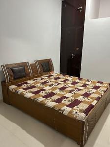 Bedroom Image of 1200 Sq.ft 2 BHK Builder Floor for rent in Jagat Sharvanpura Jaipur for Rs. 22000