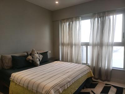 Bedroom Image of 550 Sq.ft 1 BHK Apartment / Flat for rent in Truearth Views, Vikhroli East Mumbai for Rs. 42000