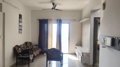 Living Room Image of 1080 Sq.ft 2 BHK Apartment / Flat for rent in Adani The Meadows, Shantigram Ahmedabad for Rs. 35000