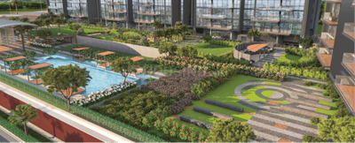 Image of 2484 Sq.ft 4 BHK Apartment / Flat for sale in Kasturi The Balmoral Riverside Tower B Phase III, Balewadi, Pune for Rs. 37600000