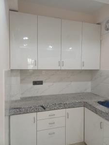 Kitchen Image of 600 Sq.ft 1 RK Builder Floor for rent in Sector 12 Noida for Rs. 15000
